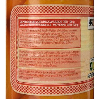 Delhaize | Perziken | Half | Sap | Blik 240 gr