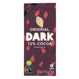 Chocolade | Puur 72% | fairtrade | bio