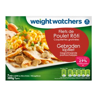 Weight Watchers | Gebr | Kipfilet | Pastaschelpjes 