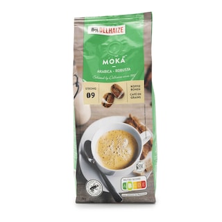 Delhaize | Koffie | Moka | Bonen 