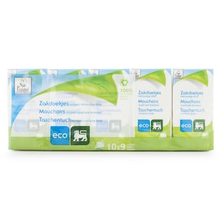 Delhaize | Eco | Mouchoirs | 100% recyclé | Eco 