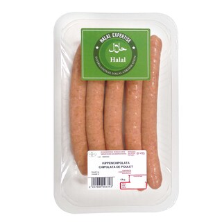 Delhaize | CHIPOLATA DE POULET HALAL 