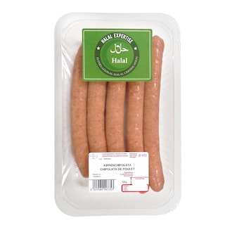 Delhaize | CHIPOLATA DE POULET HALAL 