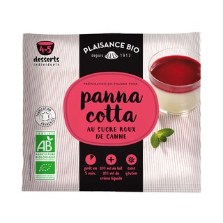 Plaisance Bio | Panna Cotta | Mix | Bio | Fairtrade 