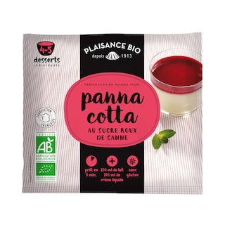 Plaisance Bio | Panna Cotta | Mix | Bio | Fairtrade 