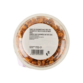 Delhaize | Cashew en pindanoten met rode chili APERO 