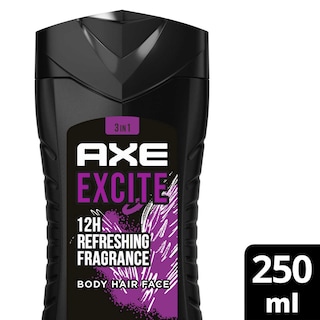 Axe | Douche Gel | Excite | 4x250ml | Promopack 2+2 