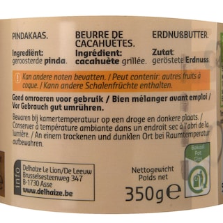Delhaize | Beurre | De | Cacahuète | Cream | 100% 