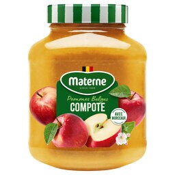 Materne | Compote | Appelen | Stukken | Bokaal 600 gr