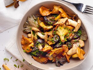 Gebakken boschampignons