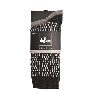 duParc | Chaussettes dames | gris | oval | 39/42 