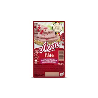 Aoste | Paté fruits rouges 