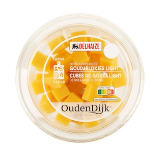 Delhaize | Fromage | Cubes | Oudendijk light 