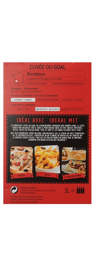 France - Frankrijk | Bordeaux | Cuvée Goal 2014 Rood 