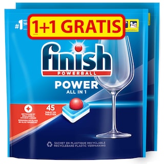 Finish | Power All in 1 | Regular | Vaatwastabletten 