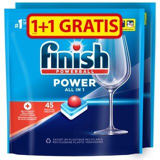 Finish | Power All in 1 | Regular | Vaatwastabletten 