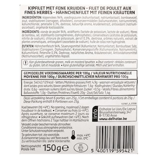 Delhaize | Kippewit met fijne kruiden 
