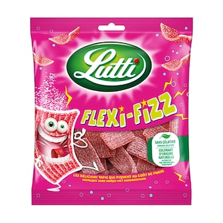 Lutti | Bonbons | Flexi-Fizz | Fraise 