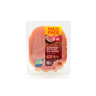 Delhaize | Ovengeroosterde ham | Sneetjes | Maxi pack 