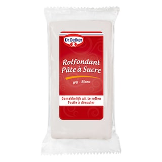 Dr. oetker | Pâte à sucre | Blanc | Cupcake 