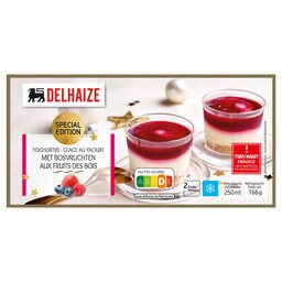 Delhaize | Glace | Charlotte | Yaourt 2 x 12,5 cl