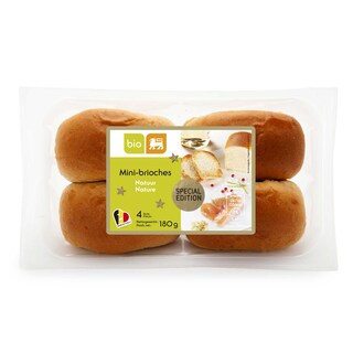 Delhaize | Bio | Bio | Brioche Natuur 