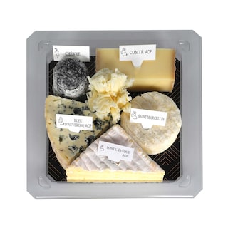 Services Compris | Plateau | Assortiment fromage | Girolles | 6 portions | Eco 