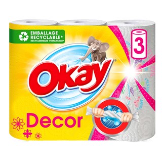 Okay | Essuie-tout | Decor | 3+1 gratuit 