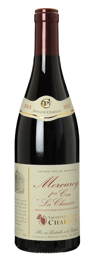 FR BOURGOGNE COTES CHALONNAISE | Bourgogne - Côte Chalonnaise | Mercurey 1er Cru La Chassière 2013 Rood 