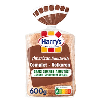 Harrys | American Sandwich | Volkoren ZTS 600 gr