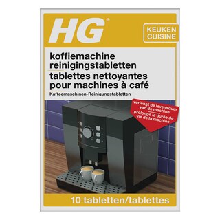 HG | Reinigingstabletten | Koffiemachines | 10st 