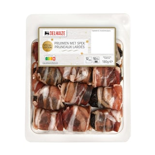 Delhaize | 12 Pruimen | Met spek 