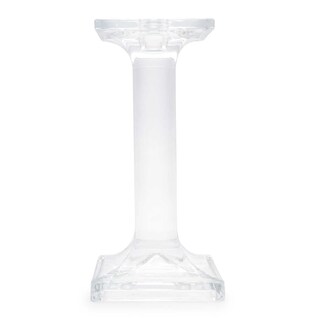 Delhaize | Home | Bougeoir en verre | 9*9*19cm 