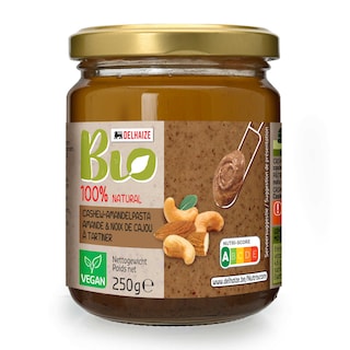 Delhaize | Pate | Cajou | Amande | Bio 250 gr