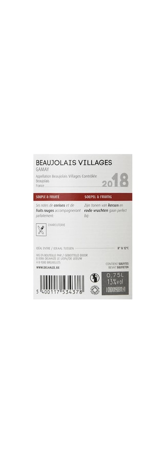 France - Frankrijk | Beaujolais | Beaujolais Villages AC Rouge 