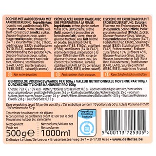 Delhaize | Crème glacée | Fraise 