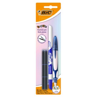 Bic | Vulpen + Inktwisser + 6 inktpatronen 