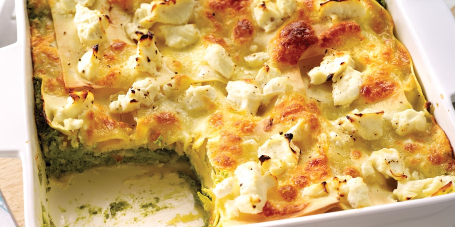 Groene lasagne