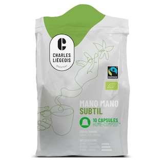 Charles Liégeois | Café | Caps | Fairtrade | Bio 