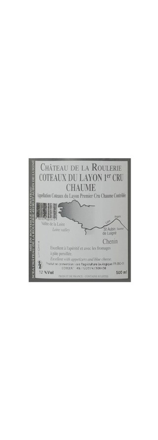Chateau de la Roulerie | Coteaux du Layon 1er Cru Chaume | 2014 50 cl