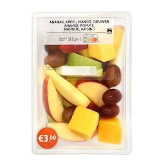 Delhaize | Fruitbites | Mix | Ananas | Pomme | Mangue 