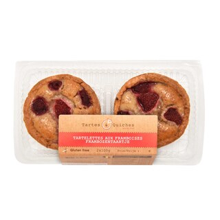 Tartes et quiches | Frambozentaartje 2X1P zonder gluten 