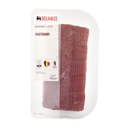 Delhaize | Pastrami in sneden 