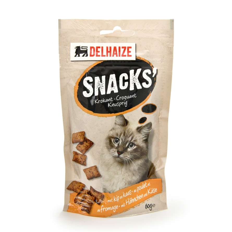 Lait et sna­cks pour chats