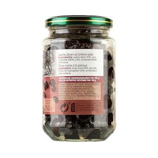 Delhaize | Olives | Noires | Grecque 