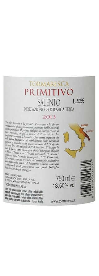 Italie - Italië | Puglia - Salento IGT | Fichi d'India Primitivo 2018 