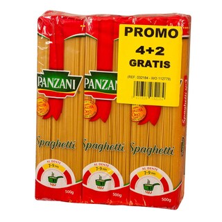 Panzani | Pâtes | Spaghetti | 4+2 gratuits 