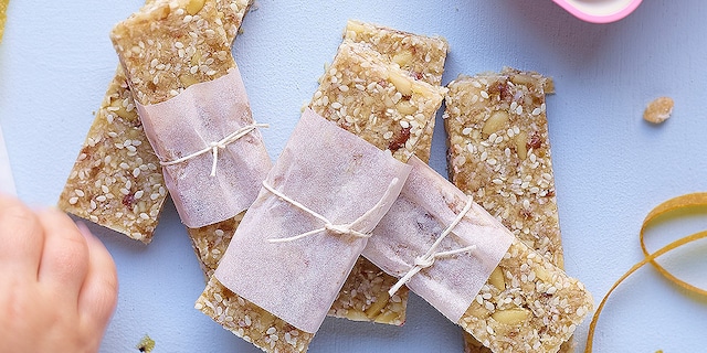 Granolarepen met droge vruchten