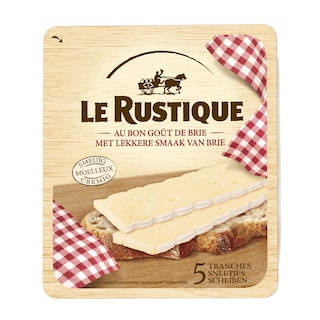 Le Rustique | Brie | 5 Tranches 125 gr