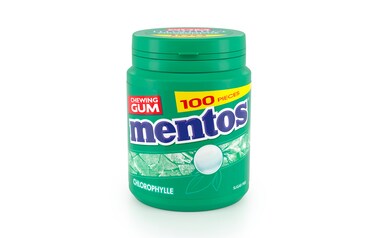 Mentos, Gum, Chewing gum, Chlorophylle, 150 gr
